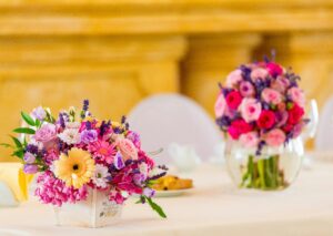 Flower Bouquet with Beautiful Flower Blooms